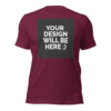 custom pet t-shirt color Maroon